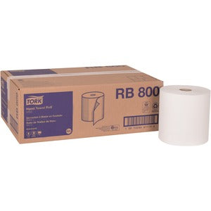 800" White Tork Roll Towels 6R/Case