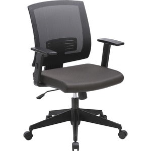 Black Soho Mid-back Task Chair
