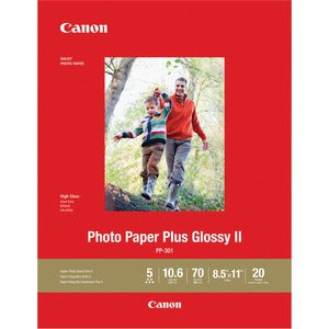 8-1/2"x11" Photo Paper Plus Glossy II