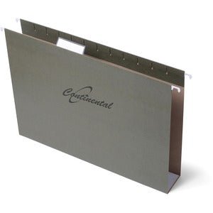 Green Letter 2" Box Bottom Hanging Folders