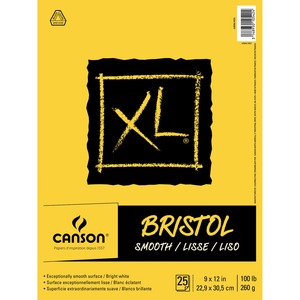 9"x12" XL Bristol 25Pack