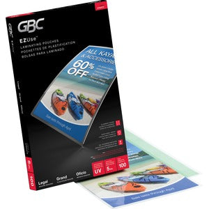 8.5"x14"x5Mil EZUse Thermal Laminating Pouch 100Pack