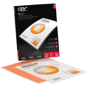 8.5"x11"x3Mil EZUse Thermal Laminating Pouch 100Pack