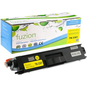 fuzion Remanufactured Brother TN336 Yellow Cartridge