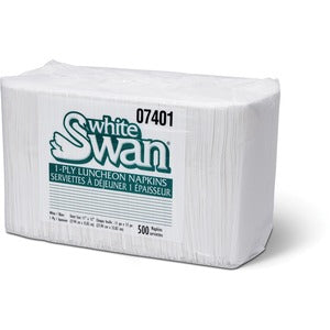 1 Ply 4 Fold 11"x13" Luncheon Napkins 500Pack