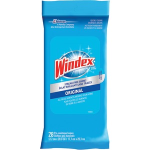 Windex Original Glass Cleaner 12 Wipes