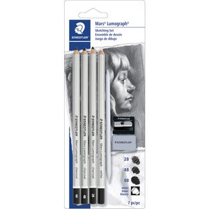 Lumograph Charcoal Pencil 7 Set