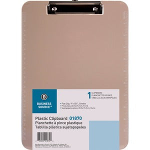 9"x12" Transparent Plastic Smoke Clipboard