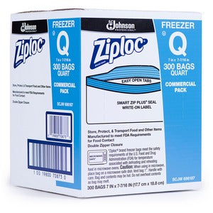 Ziplock Multi 946 mL Freezer Bags 300Pack
