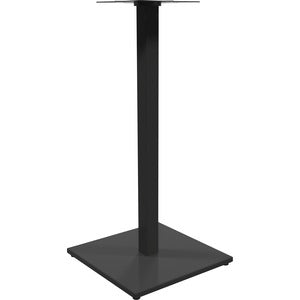 41"H  Black Square Metal Base