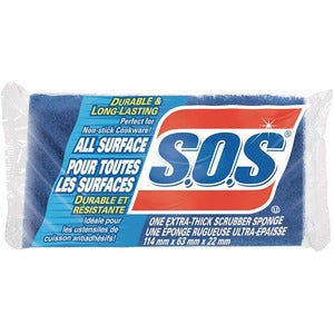 S.O.S All Surface Scrubber Sponge Each