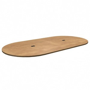 94.5"x47.3" Sugar Maple Laminate Racetrack Tabletop