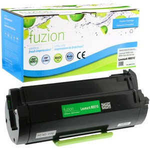 fuzion Remanufactured Lexmark LXMS510N Black Toner Cartridge