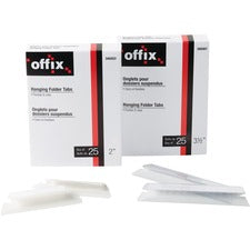2" Clear Hanging Folder
