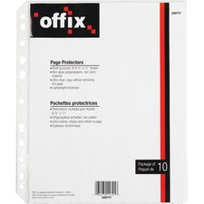 Non-Glare Sheet Protector 10Pack