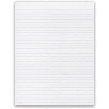 White Letter 5/16" Ruled Paper Pad