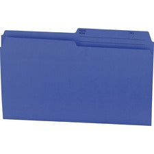 Navy Legal 1/2 Tab Cut Top Tab File Folder