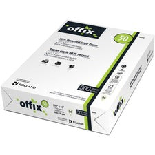 8-1/2"X11"  Recycled Paper - White