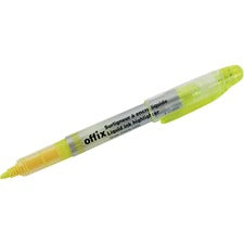 Yellow  Fine Chisel Point  Highlighter