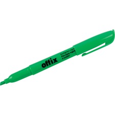 Green Chisel Point  Pen Style Highlighter