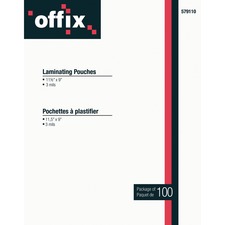8.5"x11"x3Mil Laminating Pouch 100Pack