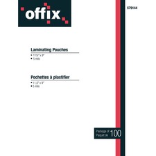 8.5"x11"x5Mil Laminating Pouch 100Pack