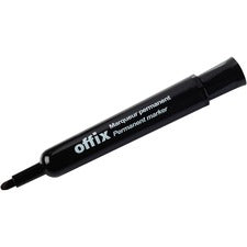 Offix Black Bullet Point Permanent Marker Each