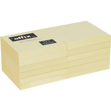 3"x3" Yellow Adhesive Notes 12Pk