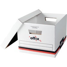 White Letter/Legal Storage Case 10Pack