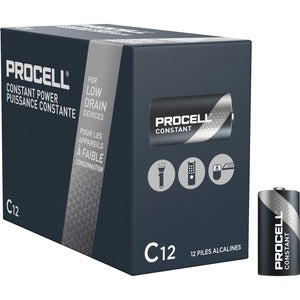 Duracell Procell Alkaline C Battery 12Pack