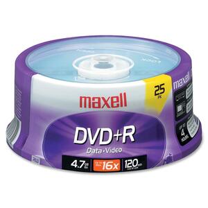 Maxell 16x DVD+R Media
