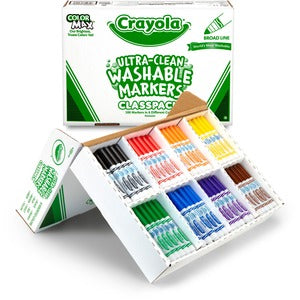Crayola Assorted Broadline Markers 200/Pack