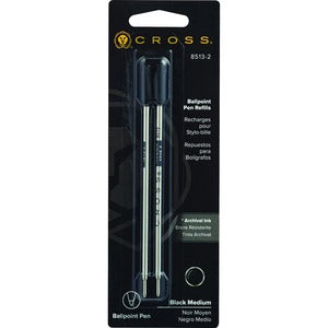 Black Medium Point Standard Ballpoint Pen Refills