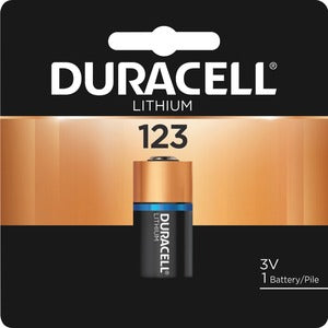 Duracell DL123A Lithium Photo 3V Battery Each