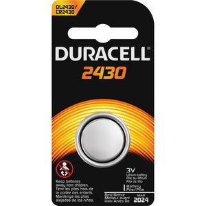 Duracell DL2430 3V Coin Cell Lithium Battery Each