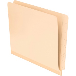 Manila Letter Laminated Spine End Tab Folders
