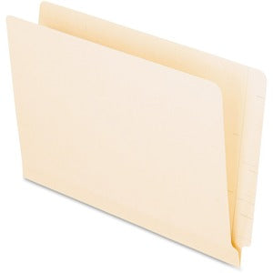 Manila Legal Laminated Spine End-Tab File Folder