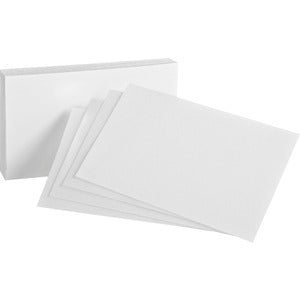 4"x6" White Index Cards 100/Pack