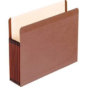Red Letter 7" Expansion  Premium Reinforced File Pocket Each