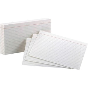 5"x8" Ruled Index Cards