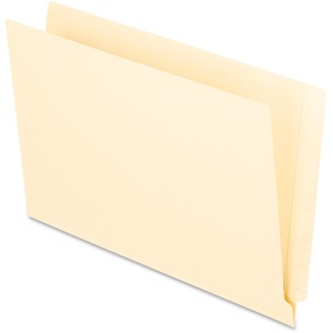 Manila Legal 2-ply End Tab Manila Folders