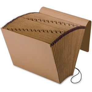 Brown Letter 1-31 Pockets Full-Flap 7/8" Expanding File