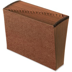 Red A-Z Full Flap Open Top 21 Pockets Expanding Files
