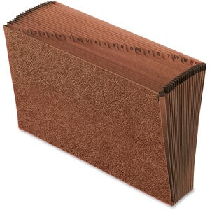 Red Legal 21 Pocket A-Z Full Flap Open Top Expanding Files