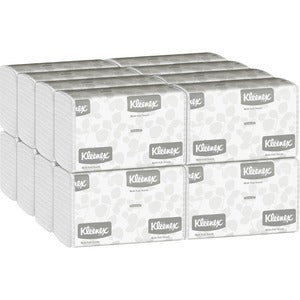 White Kleenex Multifold Towels