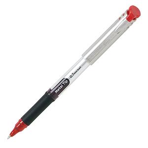Pentel Red 0.7mm Energel Metal Tip Ink Pen Each