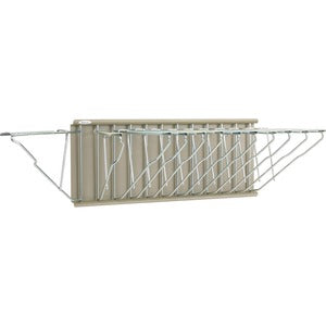 24" Pivot Wall Sand Colour Rack