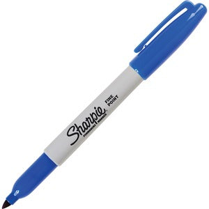 Sharpie Blue Fine Point Pen-Style Permanent Marker Each