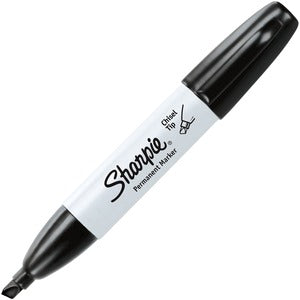 Sharpie Black Chisel Tip Markers 12/Pack