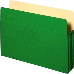 Green 3.50" Expansion Accordion File Pocket Each